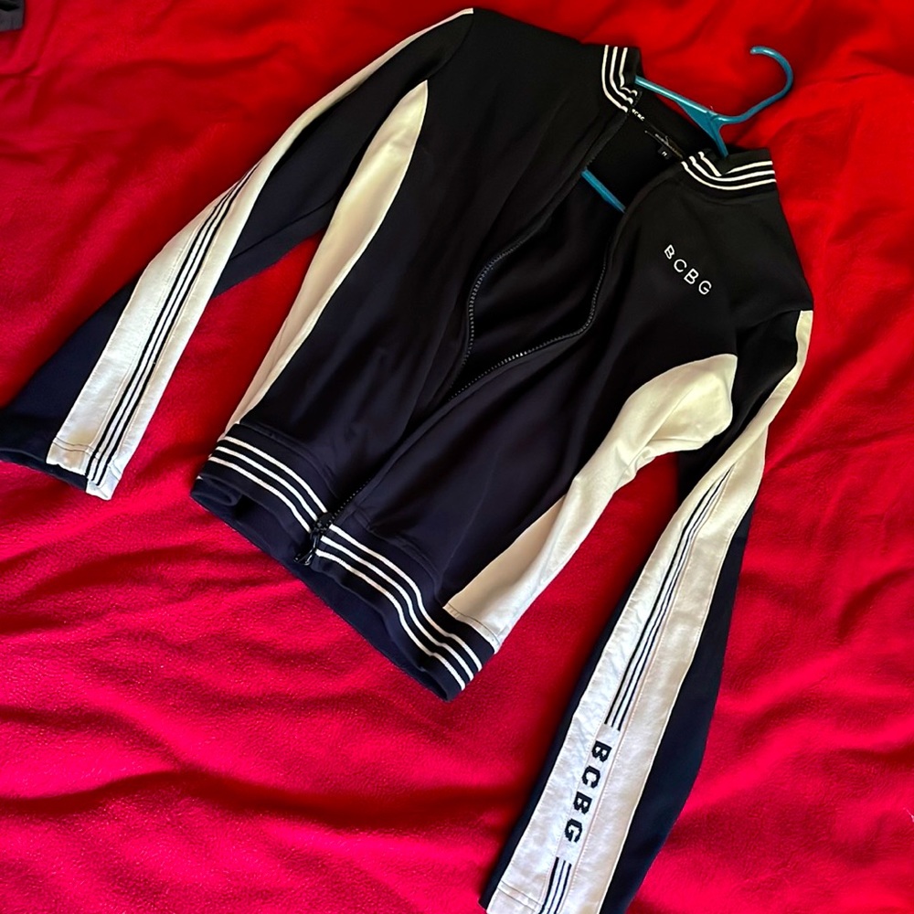 BCBG Maxazria bomber jacket